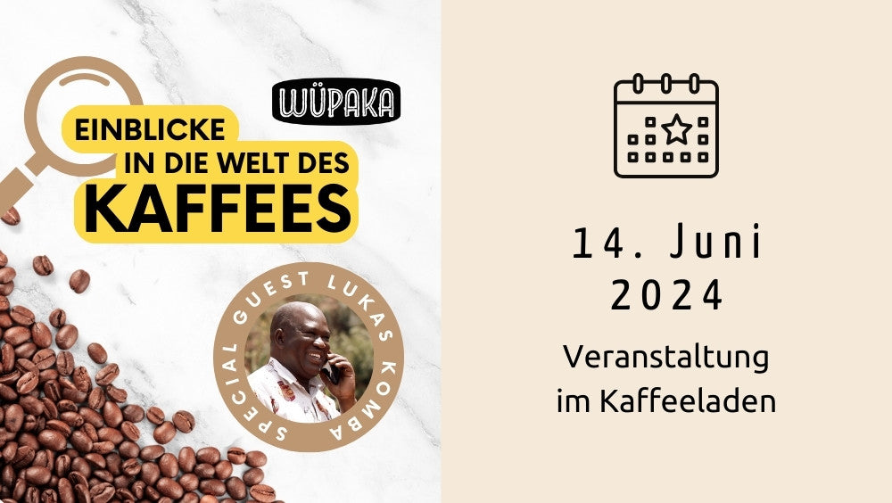 Veranstaltung "Einblicke in die Welt des Kaffees"