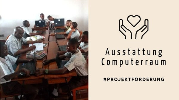 Ausstattung Computerraum für Schule in Chamazi