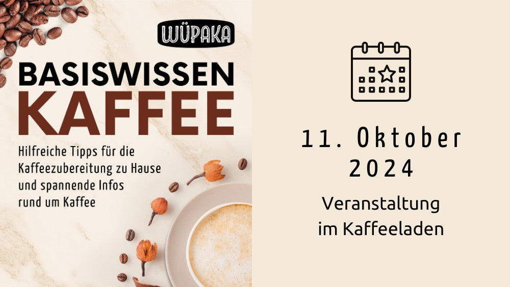 Veranstaltung "Basiswissen Kaffee"