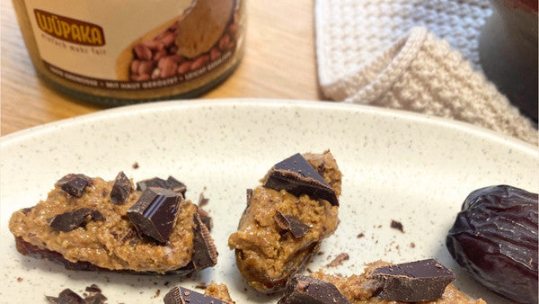 Rezept: Erdnuss-Dattel-Snack