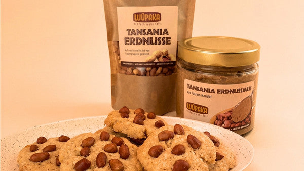 Rezept: Erdnusskekse