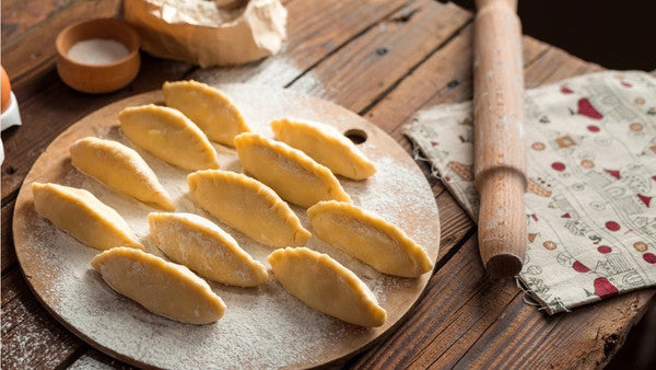 Rezept Gefüllte afrikanische Teigtaschen