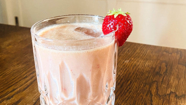 Rezept Kaffee-Erdbeer-Smoothie