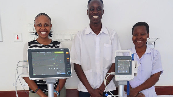 Monitore für das St. Benedict Ndanda Hospital