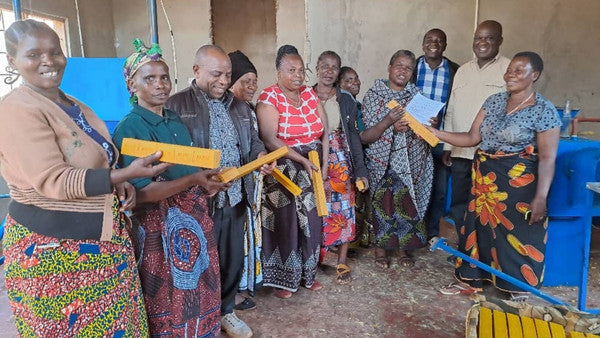 Seifenmaschine für Frauengruppe