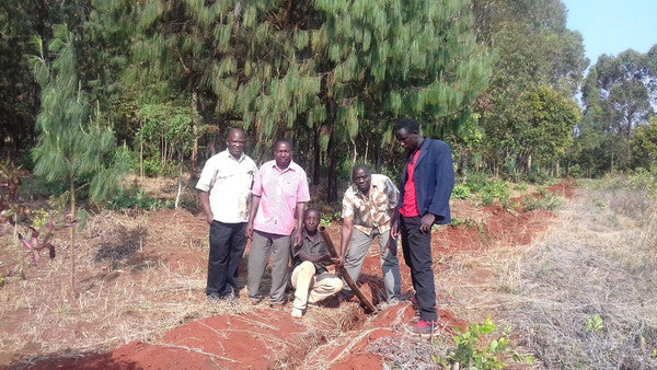 Wasserleitung für Mahenge Secondary School