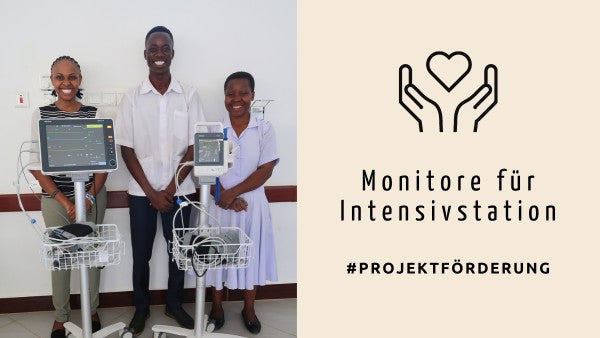 Monitore für das St. Benedict Ndanda Hospital